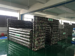 싼 양궁 대상 게임 위장 벽 풍선 벙커 페인트 볼 팀 게임 - Product Image 2