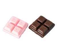 Mini cabochons en résine chocolatée 3D pour coques de téléphone DIY, artisanat et accessoires, breloques décoratives DIY