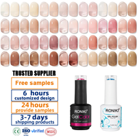 Échantillon gratuit de vernis à ongles en gel Pro, vernis à ongles en gel UV rose