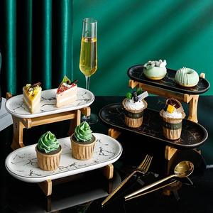 Caja de dulces giratoria creativa de doble capa para el hogar, semillas de nueces de <span class=keywords><strong>Año</strong></span> <span class=keywords><strong>Nuevo</strong></span> Chino - Product Image 1