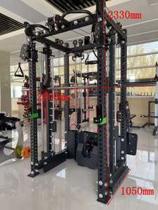 เครื่องสมิธแมชชีน อัลติเมท ฟลาย ทرينนิ่งแร็ค พร้อมสควอทแร็ค อุปกรณ์ออกกำลังกายอเนกประสงค์ - Product Image 2