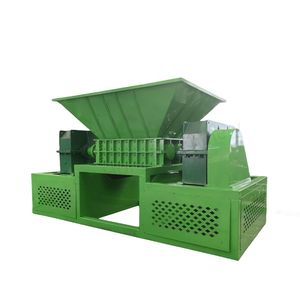 2 축 산업용 스크랩 구리선 나무 판 못 전기 케이블 재활용 슈레더/분쇄기 - Product Image 2