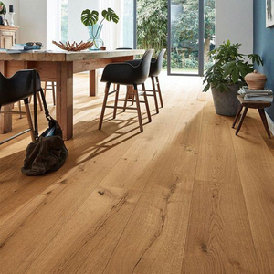 Parquet en chêne blanc européen multicouche CE, qualité ABCD, anti-dérapant, avec rainures et languettes, 18 mm, idéal pour les hôtels de luxe - Product Image 1