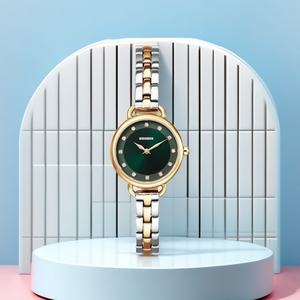 Fabricante de Relojes ODM, Elegante Reloj de Lujo para Mujer, Diseño Cuadrado, Cerámica, Acero Inoxidable, Cristal de Cuarzo, Esfera de 32 mm y 16 mm - Product Image 3