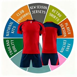 Maglia da Calcio Classica all'Ingrosso con Logo della Squadra Tedesca, Abbigliamento Sportivo Casual, Divisa da Calcio - Product Image 6