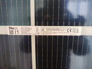 แผงโซลาร์เซลล์แบบสองหน้า Trina 695W รุ่น <span class=keywords><strong>Vertex</strong></span> S 600W 650W 665W <span class=keywords><strong>670</strong></span> วัตต์ 700W โมดูลเซลล์แสงอาทิตย์แบบโมโนคริสตัลไลน์แบบ Half Cut ของ Trina สำหรับใช้ในบ้าน - Product Image 6