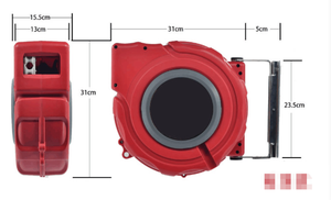 تمديد قابل للسحب بطول 10 م 20 م مع مصباح عمل ليد لمرآب الورشة - Product Image 2