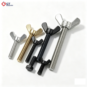 Perno de Ala de Acero al Carbono con Óxido Negro de Alta Resistencia M4 M5 M9 M10 <span class=keywords><strong>M13</strong></span> M16 M17 M20 M21 M22 DIN318 - Product Image 1