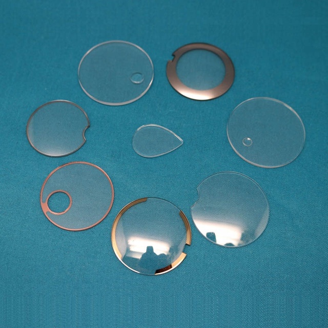 OEM Size Design Top Hat Square  Mineral  K1 Sapphire Material Watch Crystal Glass
