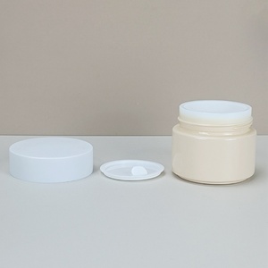Emballage cosmétique pour soins de la peau, pot en céramique en verre givré vert mat rose, vide, pour crème pour les yeux, le visage et les mains, 30g, 50g, 60g, 100g - Product Image 4