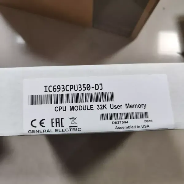 Brand New Genuine Industrial Automation Control Equipment 1 Piece Brand New Original Ic693cpu350 Module One Plc Plc