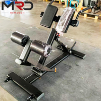 MRD Chaise Romaine Commerciale Robuste et de Haute Qualité pour Fitness, Équipement Réglable pour Abdominaux et Extensions Dorsales, Garantie 5 Ans, Unisexe