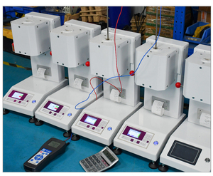 Digitale Touchscreen Smelt Flow Index <span class=keywords><strong>Tester</strong></span> Voor Pp Pe Abs Plastic En Rubber Test - Product Image 5