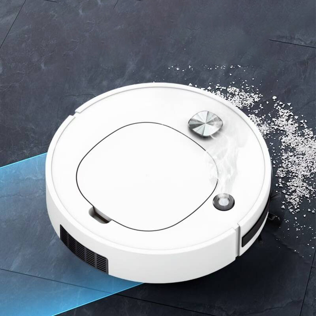 Dwi Dowellin Suction Power Vacuum Cleaner Sweep Robot with spray, Automatic Cleaning Robot Vacuum Cleaner for Home and Office