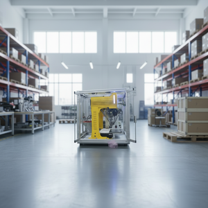 <span class=keywords><strong>Robot</strong></span> <span class=keywords><strong>Delta</strong></span> de tri industriel, bras robotisé de préhension et de placement, moteur PLC, haute efficacité, 3000-3800 pièces/h, état neuf, manipulateur araignée - Product Image 1