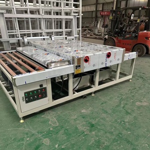 Machine horizontale de lavage et de séchage du verre avec PLC <span class=keywords><strong>Siemens</strong></span>, machine de fabrication de verre certifiée CE - Product Image 2