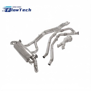 ระบบท่อไอเสียแบบ Catback พร้อมวาล์วปรับเสียง พร้อมท่อ Midpipe และ Muffler สำหรับ Audi SQ5 3.0T - Product Image 3