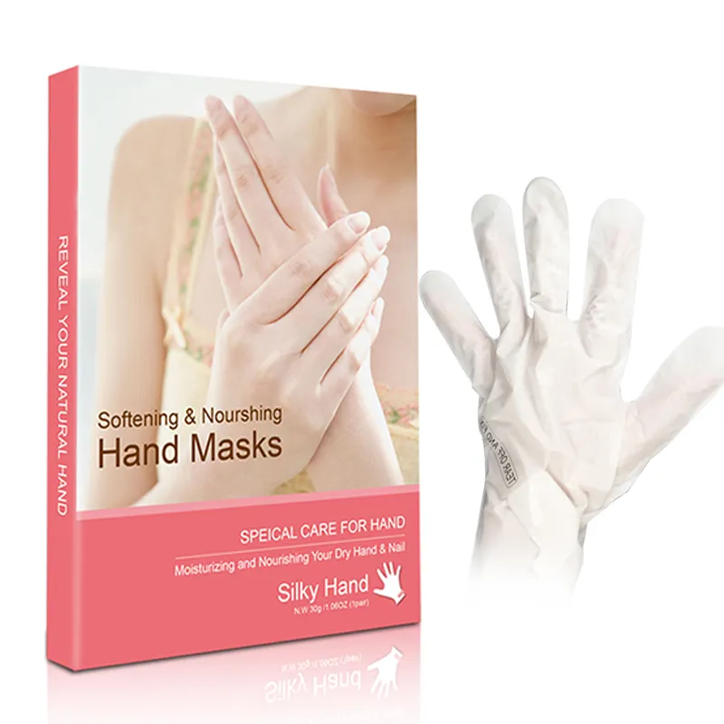 Private Label Foot Skin Care Skin Wax Dry Hands Nourishing Soft Moisturizing gloves hand mask gloves