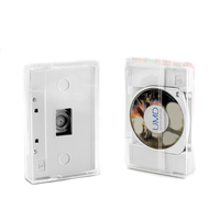 Boîte de protection rigide transparente pour boîte de rangement de Cassette de bande UMD pour boîte de Protection de carte de jeu PSP
