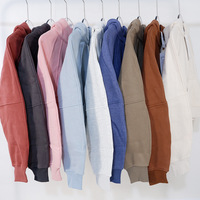 Sweater Olahraga Wanita Musim Dingin, Hoodie Setengah Resleting Berlapis Fleece untuk Berkemah, Lari di Luar Ruangan, Mantel Hangat Tebal Cepat Kering