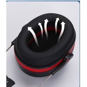 Protectores Auditivos Plegables para Construcción, Material ABS y PU, Orejeras de Seguridad con Reducción de Ruido para Casco - Product Image 5