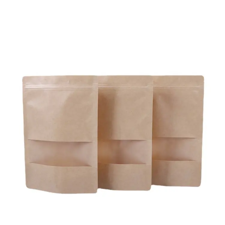 Custodia riutilizzabile con vernice opaca con cerniera Tea Coffee Packaging Bag