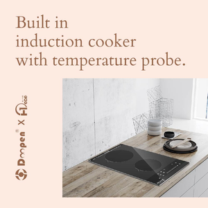 Placa de Inducción Inteligente, Nueva Tecnología, Placa de Inducción Doopenin de 30 cm, Controla la Temperatura con Lecturas Precisas - Product Image 5