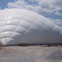 Dôme gonflable de haute qualité, dôme gonflable à air, membrane gonflable à air, stade sportif pour le tennis, dôme sportif