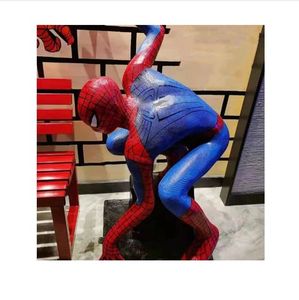 Escultura de Superhéroe Más Vendida, Estatua de Spider-Man de Tamaño Real en FRP, Personajes de Marvel Comics - Product Image 3