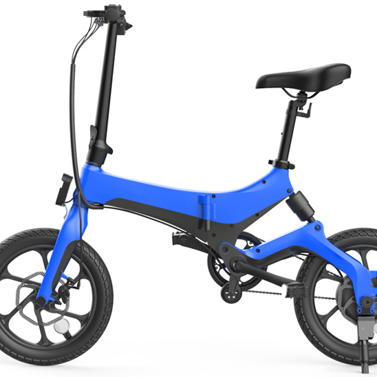 2019 S6 250W electric bicycle China cycle magnesium alloy e bike Canton Fair folding e-bike with 16 inch wheels