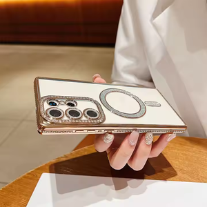 <span class=keywords><strong>Coque</strong></span> de téléphone portable transparente pour Samsung S24 S25 <span class=keywords><strong>S23</strong></span> <span class=keywords><strong>Ultra</strong></span> A55 A35 Anti Drop Phone Cover - Product Image 5