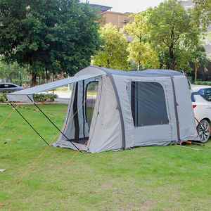 Tente de camping extérieure pour hayon de SUV, tente de garage familiale quatre saisons en tissu Oxford, type à armature droite, pliable et portable - Product Image 1