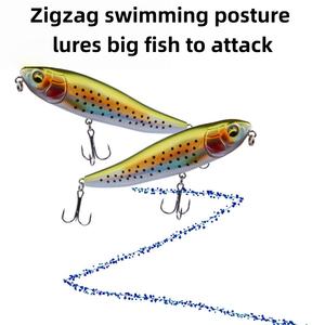 <span class=keywords><strong>Leurre</strong></span> flottant longue portée SNEDA 13,3g, type « Walk the Dog », <span class=keywords><strong>pour</strong></span> la pêche au Mahseer, au Barbel chinois et au Mandarin. - Product Image 4