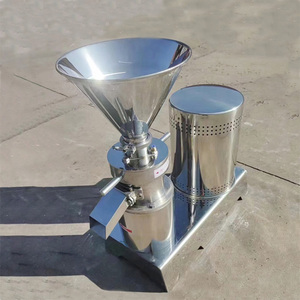 Fabricante de mantequilla de maní de alta resistencia, molino coloidal de mantequilla de maní Industrial, máquina de molienda comercial para hacer mantequilla de maní - Product Image 5