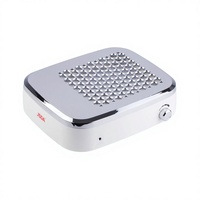 JSDA A9 Aspirateur de poussière à ongles électrique portable professionnel, double face, mini, amovible, en plastique, pour salon, nouveau design