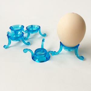 1.2 moderno * 0.8*0.8 pollici blu uovo di Pasqua supporto per sfera di <span class=keywords><strong>plastica</strong></span> a buon mercato supporto per sfera - Product Image 5