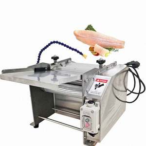 Éminceur de poisson électrique en acier inoxydable petit type machine de nettoyage automatique nouvel état pour les industries agricoles - Product Image 1
