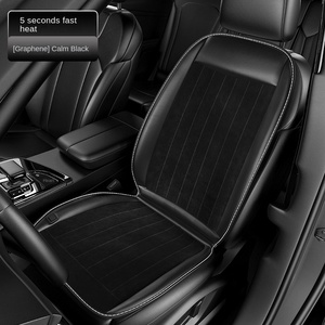 Marcan Modern Winter Plush Leather Seat <b>Cover</b> New Graphene Car Heated Hot Function <b>Cushion</b> with Electric Feature - Product Image 6