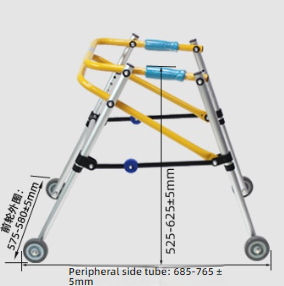 Suministros médicos, carrito de compras de aluminio ligero plegable ajustable en altura portátil para personas mayores - Product Image 6