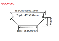 Chine Fournisseur professionnel de plats automatiques en aluminium Plateau de cuisson Boîte de nourriture à emporter Machine de conteneur en papier d'aluminium