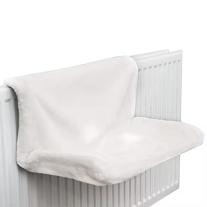 Lit de sommeil avec <span class=keywords><strong>radiateur</strong></span> solide pour <span class=keywords><strong>chat</strong></span> en tissu doux en peluche amovible lavable lit pour animaux de compagnie de style moderne Vente en gros - Product Image 2