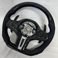 Volant en fibre de carbone GZYLC pour BMW F10 F30 F31 F32 F20 E92 E60 X6 E71 X5 E70 M3 M4 M6 G20 G30 G21 G31 G80 G82 G87