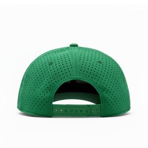 Gorra de Béisbol de 5 Paneles con Parche de Goma Personalizado OEM, de Alta Calidad, Impermeable, Clásica, Deportiva, Transpirable, con Cierre a Presión - Product Image 4