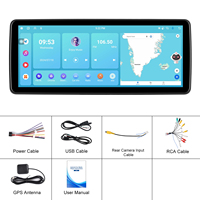 Podofo 10,25 '4 + 64G 8 Core Car Radio para mercedes-benz IPS pantalla inalámbrica Carplay y Android Auto GPS WIFI FM RDS BT Car Stereo