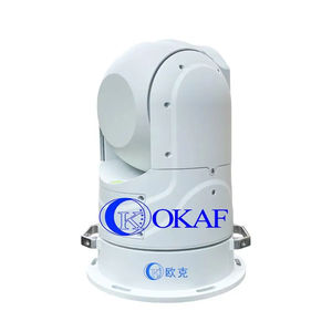 מצלמת ניווט יום/לילה יציבה בצורת 2 צירים גירוכו-סקופ מצלמת ספינה תרמית ptz לשימוש ימי - Product Image 3