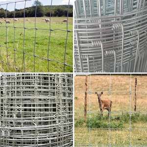 Panneaux de clôture de ferme galvanisés à chaud-<span class=keywords><strong>Hauteur</strong></span> durable de 1.<span class=keywords><strong>2m</strong></span> pour la protection des fermes de moutons, de chèvres et de volaille - Product Image 1