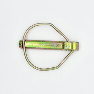 Lynch <b>Pin</b> 9.5 Mm Zinc Plated Cylindrical Head General Use Safety <b>Pin</b> For Agricultural Machinery And Coal Mining - Product Image 2
