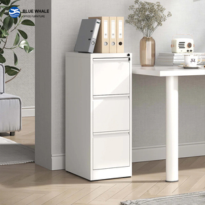 Archivador Metálico Vertical Personalizado de 3 Cajones para Tamaño A4/Legal/Carta, Archivador de Acero para Oficina/Hogar con Cerradura - Product Image 2