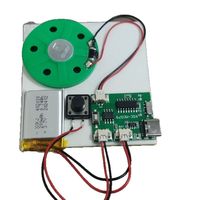 Tarjeta de Felicitación Inteligente con Doble Control USB, Música Descargable, Teclas de Audio, Sonidos, Marco de Fotos, Caja de Música Especial con Voz