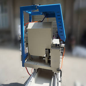 45-Grad-Gehrungssäge Aluminium-Doppelkopf schneide maschine für PVC/UPVC-Fenster und Türen - Product Image 3